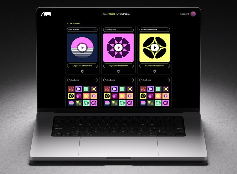 Aimi Player Pro desktop